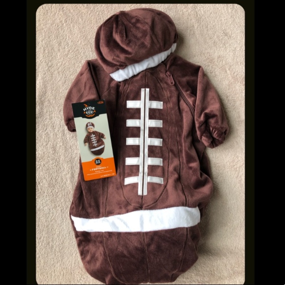 Baby Football Costume - Size 0-6M